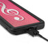 Pink Glitter Music Note Galaxy S20 Plus Waterproof Case