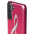 Pink Glitter Music Note Galaxy S21 FE Pro Case