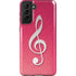 Pink Glitter Music Note Galaxy S21 Plus 5G Pro Case