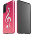 Pink Glitter Music Note Galaxy S21 Plus 5G Pro Case