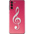 Pink Glitter Music Note Galaxy S21 Plus 5G Skin