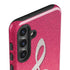 Pink Glitter Music Note Galaxy S24 Plus Impact Case