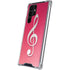 Pink Glitter Music Note Galaxy S24 Ultra Clear Case