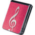 Pink Glitter Music Note Galaxy Z Flip5 5G Skin