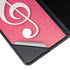 Pink Glitter Music Note Galaxy Z Fold3 5G Skin