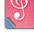 Pink Glitter Music Note Galaxy Z Fold5 5G Skin