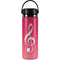 Pink Glitter Music Note Hydro Flask 20oz Wide Mouth Skin
