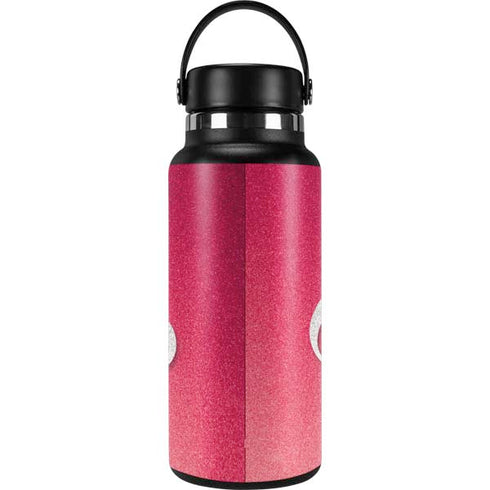 Pink Glitter Music Note Hydro Flask 32oz Wide Mouth Skin