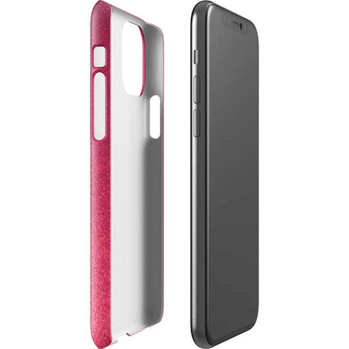 Pink Glitter Music Note iPhone 11 Pro Lite Case