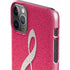 Pink Glitter Music Note iPhone 11 Pro Max Lite Case