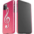 Pink Glitter Music Note iPhone 11 Pro Max Lite Case