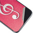 Pink Glitter Music Note iPhone 11 Skin