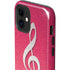 Pink Glitter Music Note iPhone 12 Impact Case