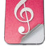 Pink Glitter Music Note iPhone 12 Pro Skin