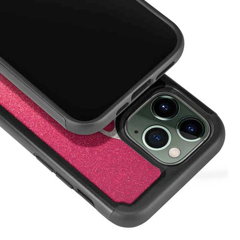 Pink Glitter Music Note iPhone 13 Pro Cargo Case
