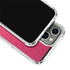 Pink Glitter Music Note iPhone 13 Pro Clear Case