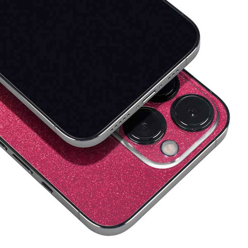 Pink Glitter Music Note iPhone 14 Pro Max Skin