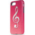 Pink Glitter Music Note iPhone 7 Pro Case