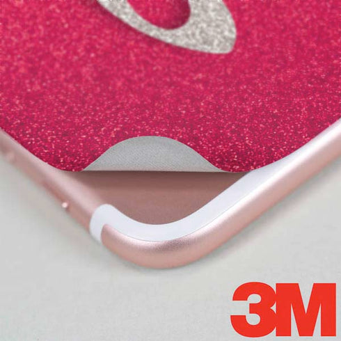 Pink Glitter Music Note iPhone 7 Skin