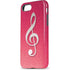 Pink Glitter Music Note iPhone 8 Pro Case