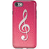 Pink Glitter Music Note iPhone SE (2nd & 3rd Gen) Pro Case