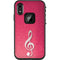 Pink Glitter Music Note LifeProof Fre iPhone Skin