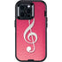 Pink Glitter Music Note Otterbox Defender iPhone Skin