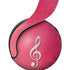 Pink Glitter Music Note PULSE 3D Wireless Headset for PS5 Skin