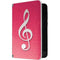 Pink Glitter Music Note Surface Duo Skin