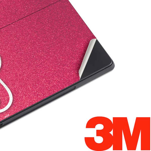 Pink Glitter Music Note Surface Pro 7 Skin