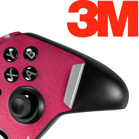 Pink Glitter Music Note Xbox One Elite Controller Skin