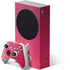 Pink Glitter Music Note Xbox Series S Bundle Skin