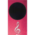 Pink Glitter Music Note Xbox Series S Bundle Skin