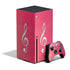 Pink Glitter Music Note Xbox Series X Bundle Skin