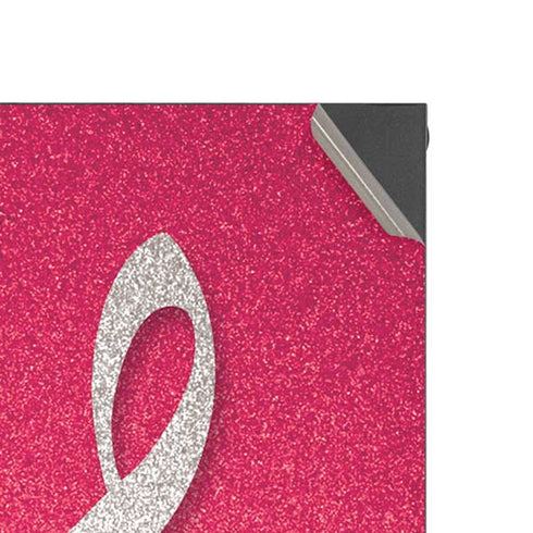 Pink Glitter Music Note Xbox Series X Console Skin