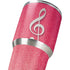 Pink Glitter Music Note Yeti 30oz Rambler Tumbler Skin
