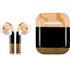 Pink Gold and Black Marble Apple AirPods Skin