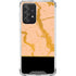 Pink Gold and Black Marble Galaxy A52 5G Clear Case