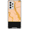 Pink Gold and Black Marble Galaxy A53 5G Clear Case