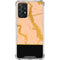 Pink Gold and Black Marble Galaxy A72 5G Clear Case