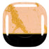 Pink Gold and Black Marble Galaxy Buds Pro Skin