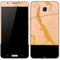 Pink Gold and Black Marble Galaxy J7 Skin
