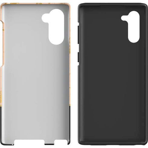 Pink Gold and Black Marble Galaxy Note 10 Pro Case