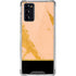 Pink Gold and Black Marble Galaxy Note20 5G Clear Case