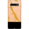Pink Gold and Black Marble Galaxy S10 Skin