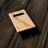 Pink Gold and Black Marble Galaxy S10 Skin