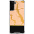 Pink Gold and Black Marble Galaxy S21 Plus 5G Clear Case