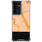 Pink Gold and Black Marble Galaxy S21 Ultra 5G Clear Case