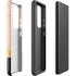 Pink Gold and Black Marble Galaxy S21 Ultra 5G Pro Case