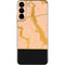 Pink Gold and Black Marble Galaxy S22 Plus Skin